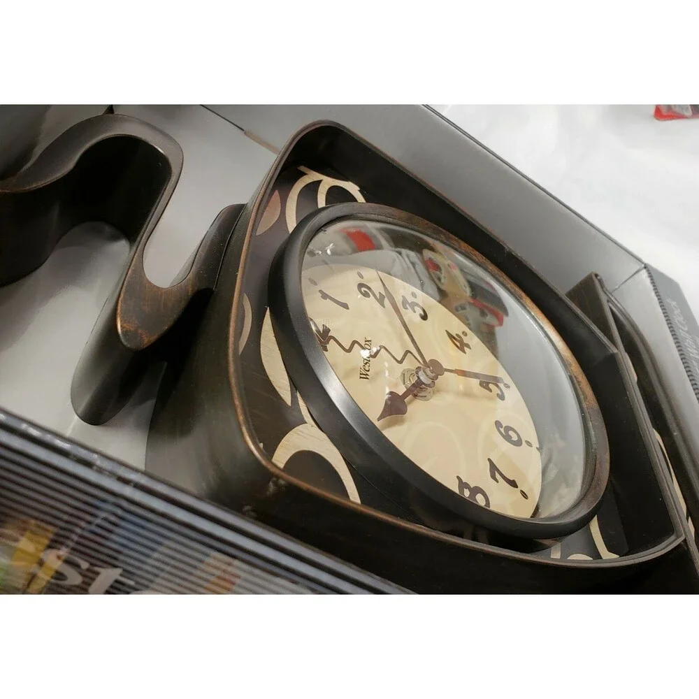 Plastic Kitchen Wall Clock, approx. 10.25